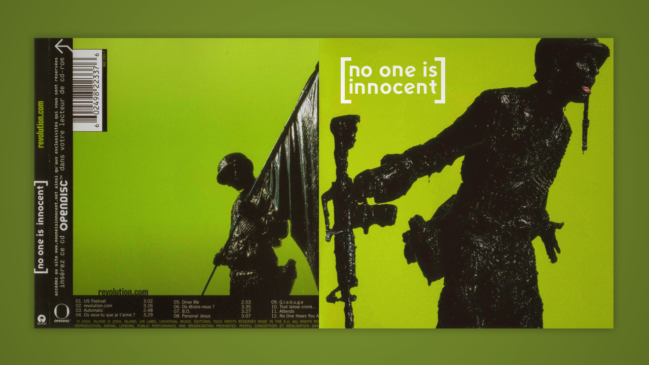 Universal Music No One Is Innocent — direction artistique