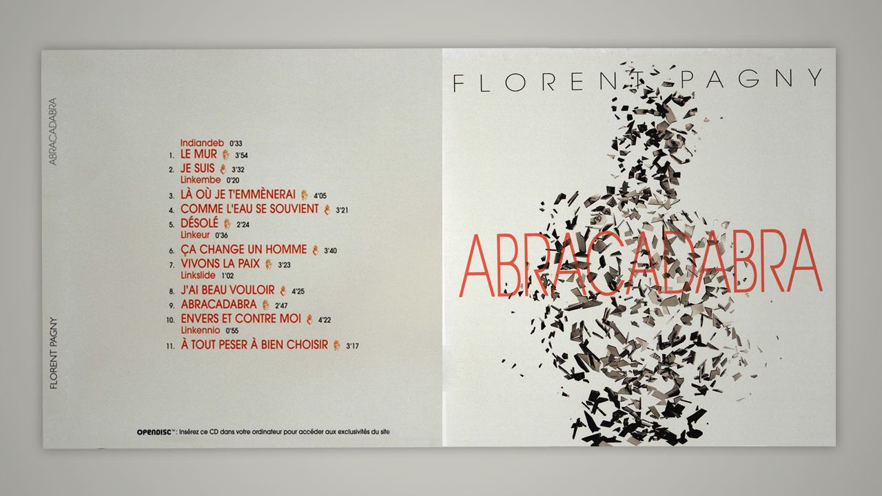 Universal Music Florent Pagny — direction artistique