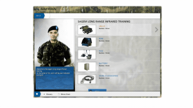 Sagem Safran Formation — animation interactive